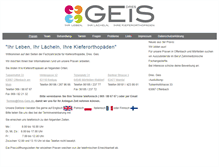 Tablet Screenshot of dres-geis.de